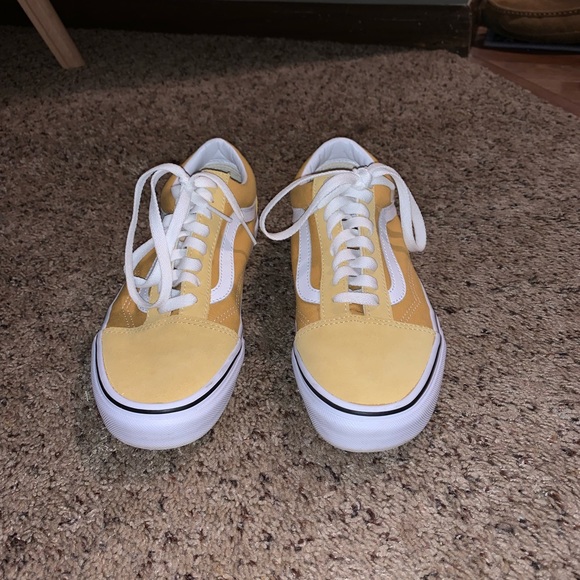 yellow vans size 8